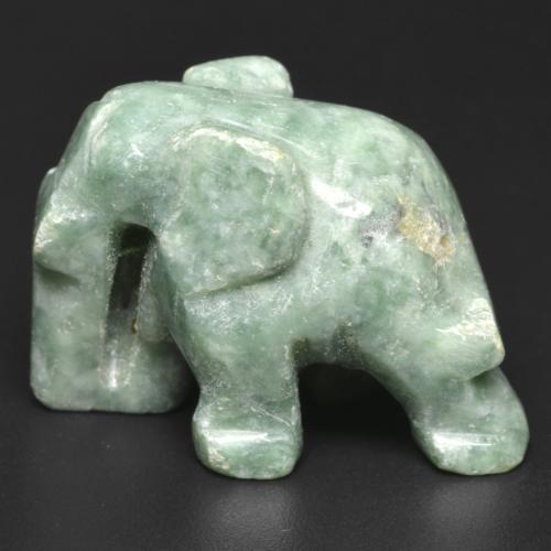 61.91캐럿 천연 쿨 그린 비취, 멋진 모양, 불투명체