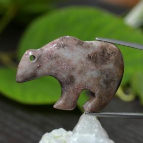 47.04캐럿 천연 다색 벽옥, 멋진 모양, 불투명체