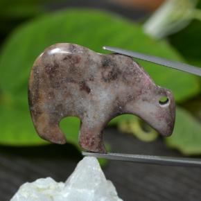 47.04캐럿 천연 다색 벽옥, 멋진 모양, 불투명체