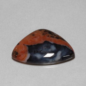 10.63캐럿 천연 멀티컬러 재스퍼, 멋진 모양, 24.2×16.1 mm, 불투명체