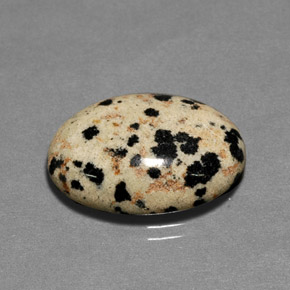14.11캐럿 천연 멀티컬러 재스퍼, 타원형 컷, 21.5×15.6 mm, 불투명체