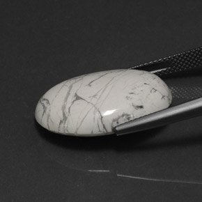 16.58캐럿 천연 멀티컬러 재스퍼, 타원형 컷, 22.9×16.6 mm, 불투명체
