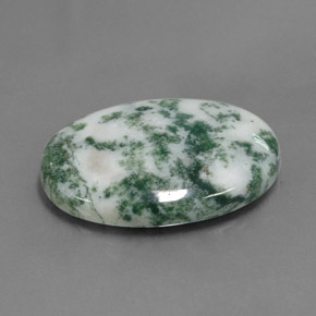 17.45캐럿 천연 멀티컬러 재스퍼, 타원형 컷, 24.9×18 mm, 불투명체