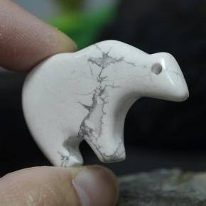 51.57캐럿 천연 여러 가지 빛깔의 흰색 재스퍼, 멋진 모양, 38.3×24 mm, 불투명체