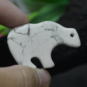 45.51캐럿 천연 여러 가지 빛깔의 흰색 재스퍼, 멋진 모양, 39.6×25.2 mm, 불투명체
