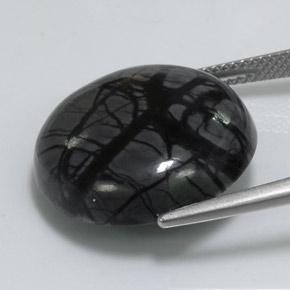 19.08캐럿 천연 멀티컬러 재스퍼, 라운드 컷, 19.83 mm, 불투명체