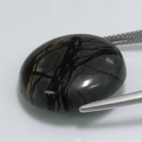 19.32캐럿 천연 멀티컬러 재스퍼, 라운드 컷, 19.60 mm, 불투명체