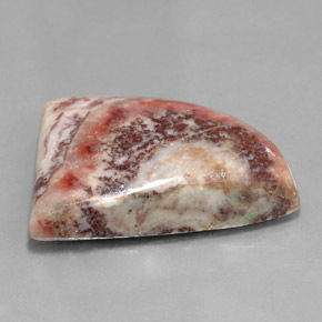 33.30캐럿 천연 멀티컬러 재스퍼, 멋진 모양, 28.7×21.3 mm, 불투명체