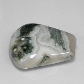 29.53캐럿 천연 다색 벽옥, 멋진 모양, 불투명체