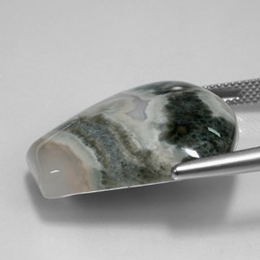 29.53캐럿 천연 다색 벽옥, 멋진 모양, 불투명체