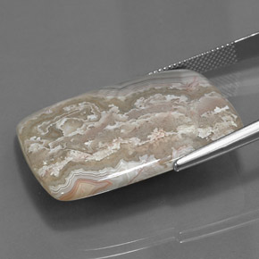 36.35캐럿 천연 다색 벽옥, 바게트, 불투명체