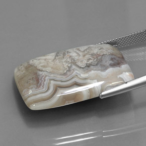 38.59캐럿 천연 멀티컬러 재스퍼, 바게트, 30×23.5 mm, 불투명체