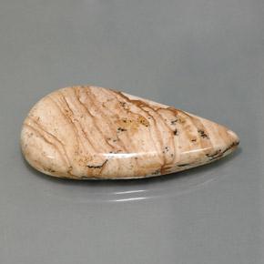 47.27캐럿 천연 멀티컬러 재스퍼, 멋진 모양, 42.7×23.7 mm, 불투명체