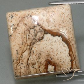 52.73ct 자연스러운 다색 벽옥, 정사각형, 불투명체