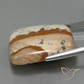 35.02캐럿 천연 다색 벽옥, 정사각형, 불투명체