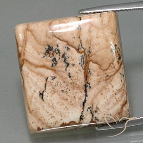 35.31ct 자연스러운 다색 벽옥, 정사각형, 불투명체
