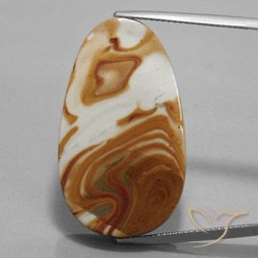 30.93ct 자연스러운 다색 벽옥, 팬시한, 불투명체