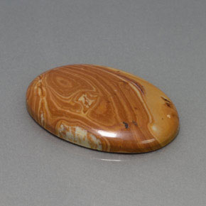 20.59캐럿 천연 다색 벽옥, 타원형 컷, 불투명체