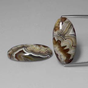 캐럿 천연 멀티컬러 재스퍼 보석, 타원형 컷, 26.1×13 mm, 불투명체