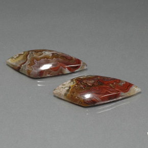 캐럿 천연 다색 벽옥 보석, 멋진 모양, 불투명체