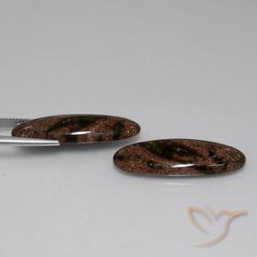 29.01캐럿 천연 다색 벽옥 보석, 타원형, 불투명체