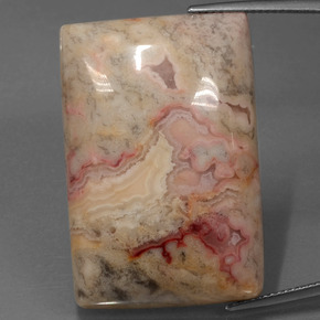 73.43캐럿 천연 멀티컬러 재스퍼, 바게트, 34.8×23.4 mm, 불투명체