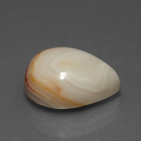 9.05캐럿 천연 멀티컬러 재스퍼, 배 모양, 15.8×12 mm, 불투명체