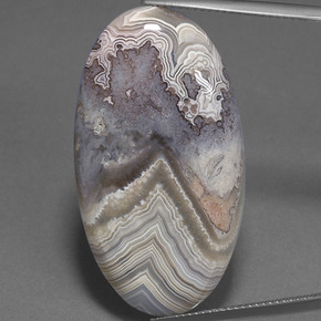 28.87캐럿 천연 멀티컬러 재스퍼, 타원형 컷, 36×20.5 mm, 불투명체