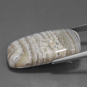 16.05캐럿 천연 멀티컬러 재스퍼, 쿠션 컷, 26.5×13.8 mm, 불투명체