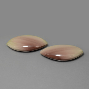 26.79캐럿 천연 멀티컬러 재스퍼 보석, 마퀴즈, 30.3×13.8 mm, 불투명체