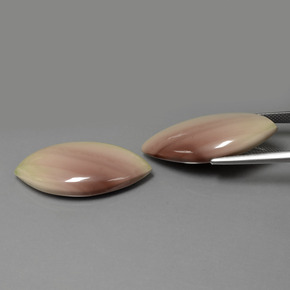 26.79캐럿 천연 멀티컬러 재스퍼 보석, 마퀴즈, 30.3×13.8 mm, 불투명체