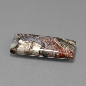 12.20캐럿 천연 다색 벽옥, 바게트, 불투명체