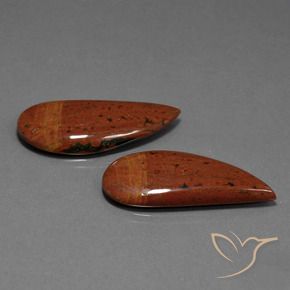 25.89캐럿 천연 다색 벽옥 보석, 멋진 모양, 불투명체