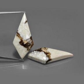 캐럿 천연 멀티컬러 재스퍼 보석, 멋진 모양, 33.2×14.8 mm, 불투명체