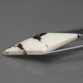 15.79캐럿 천연 멀티컬러 재스퍼, 멋진 모양, 41×16.1 mm, 불투명체