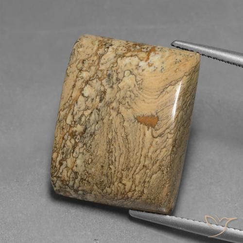 28.04ct 자연스러운 다색 벽옥, 바게트, 불투명체