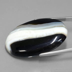 57.18캐럿 천연 멀티컬러 재스퍼, 타원형 컷, 39.7×25.3 mm, 불투명체