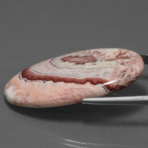 55.89캐럿 천연 다색 벽옥, 타원형 컷, 불투명체