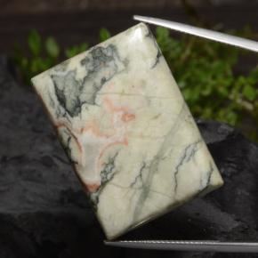 59.34캐럿 천연 다색 벽옥, 바게트, 불투명체