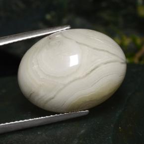 16.10캐럿 천연 다색 벽옥, 타원형 컷, 불투명체