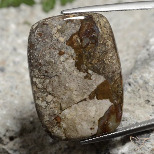 26.06ct 자연스러운 다색 벽옥, 방석, 불투명체