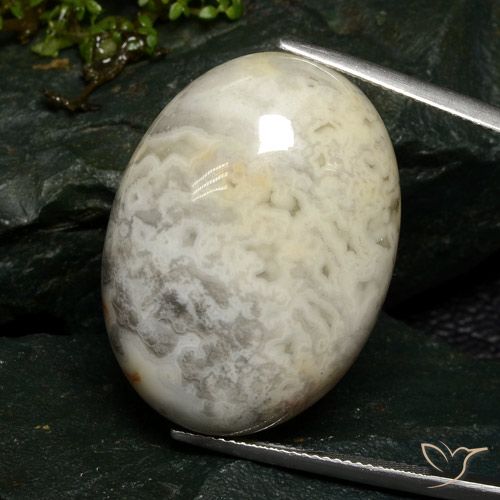 46.37ct 자연스러운 다색 벽옥, 타원형, 불투명체