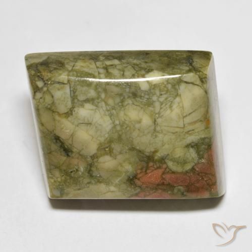 17.80ct 자연스러운 다색 벽옥, 팬시한, 불투명체