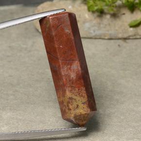 25.52캐럿 천연 다색 벽옥, 멋진 모양, 불투명체