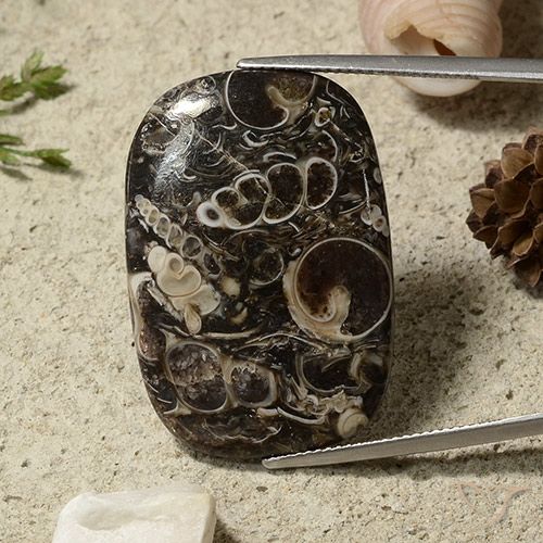 35.69ct 자연스러운 다색 벽옥, 방석, 불투명체