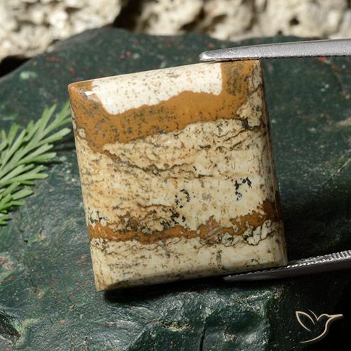 33.26ct 자연스러운 다색 벽옥, 바게트, 불투명체