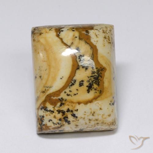 15.56ct 자연스러운 다색 벽옥, 바게트, 불투명체