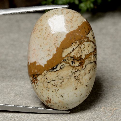 40.14ct 자연스러운 다색 벽옥, 타원형, 불투명체
