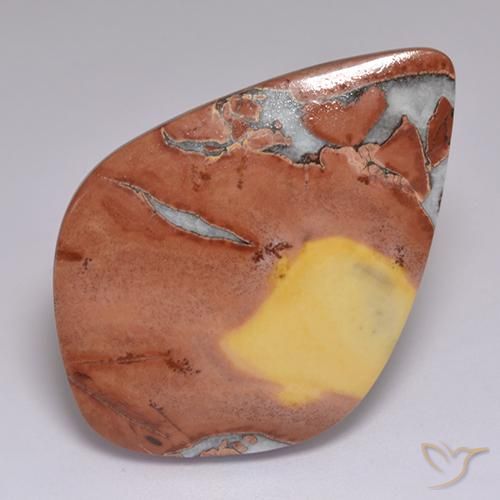 40.86ct 자연스러운 다색 벽옥, 팬시한, 불투명체