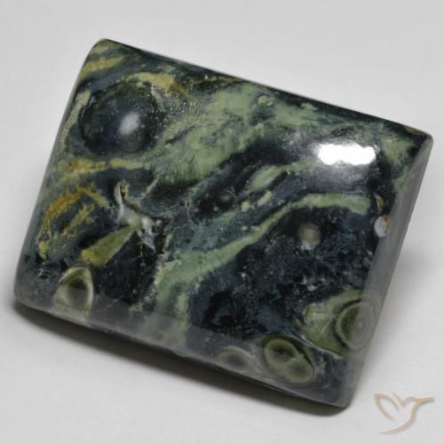 50.87ct 자연스러운 다색 벽옥, 바게트, 불투명체